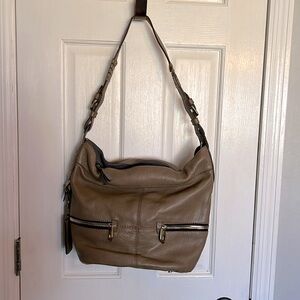 DR YANY tan shoulder bag